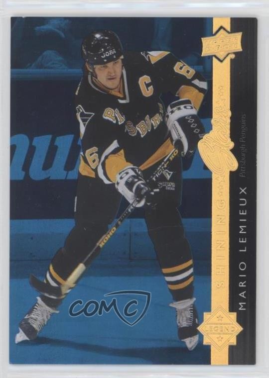 2014-15 Upper Deck Shining Stars Royal Blue Mario Lemieux #SS-50 HOF 0nw3