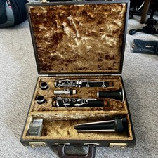 Raro clarinetto professionale H Selmer Paris serie 10G 2 barili custodia originale