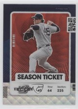 2021 Panini Contenders Season Ticket Optic Red Wave Prizm Gerrit Cole #11 0t4d
