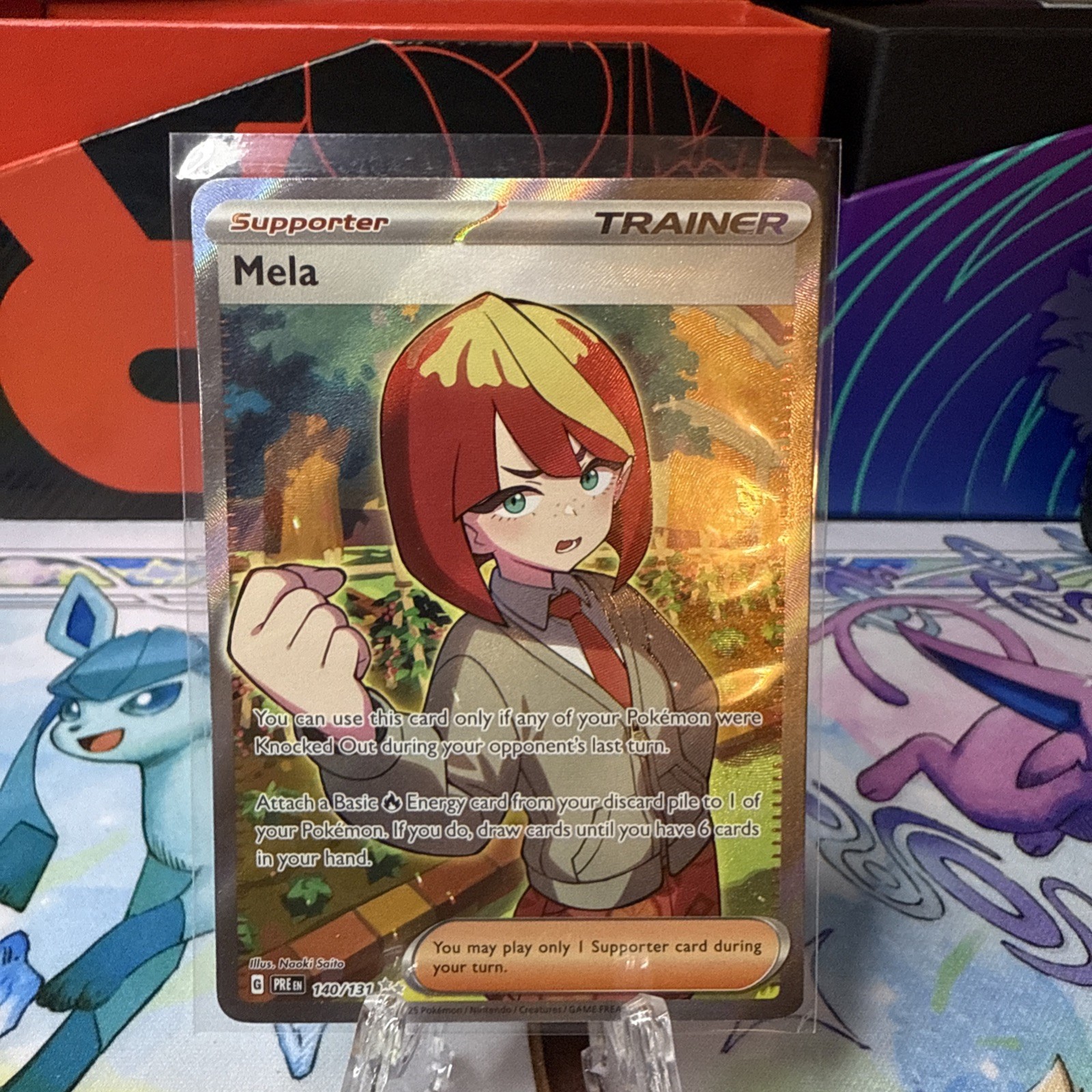 Pokemon TCG - Prismatic Evolutions - Mela - 140/131 Secret Rare #2