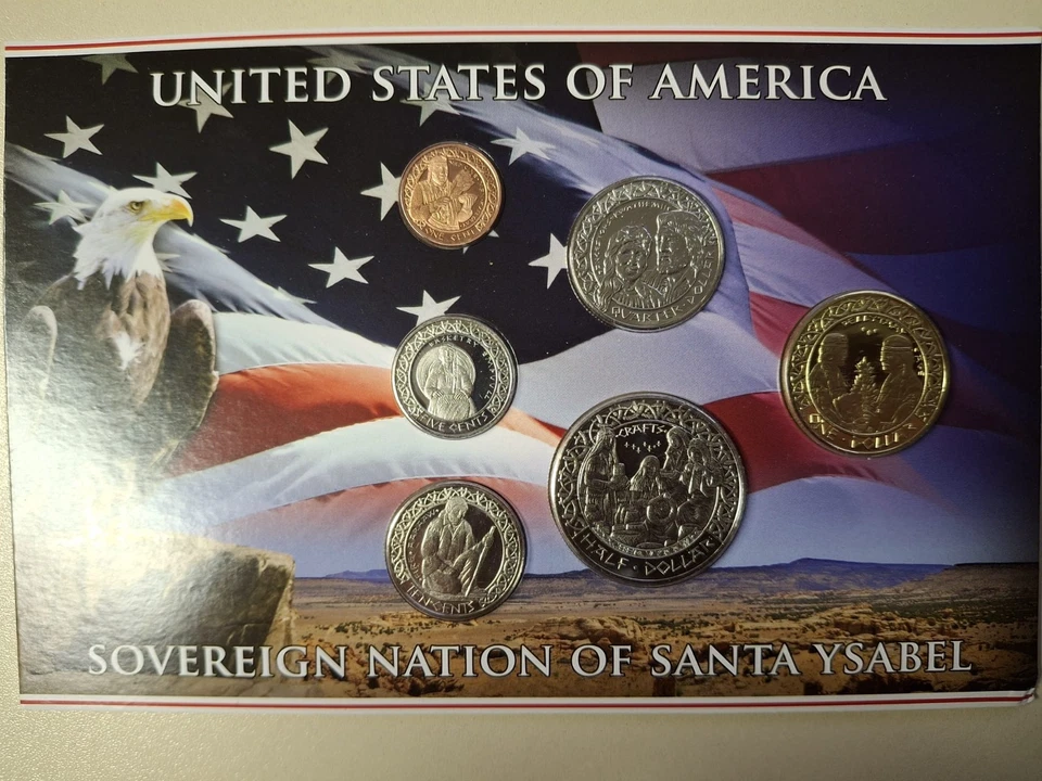 USA Native American Indian Sovereign Nation Indianer-KMS Kursmünzensatz TOP - Bild 1 von 1