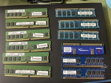 LOT OF 12 Mixed Brands 512MB 2GB 4GB Desktop top Memory RAM