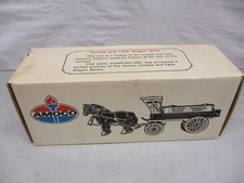 Ertl Amoco Horse and Tank Wagon Bank
