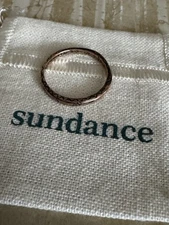 Jes Maharry 14k Rose Gold Vitality "Be Thankful/Love Life" Ring Pick Size New