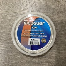 SEAGUAR 100 Fluorocarbon 50lb 25yd Leader 50FC25