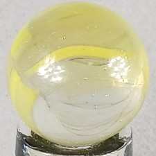 Vintage Vitro Hybrid Cat's Eye Marble .61 Inches Near-Mint Condition