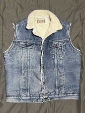 Vintage Denim / Sherpa Vest