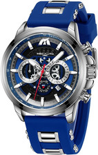 Orologio Uomo Analogico Cronografo: Impermeabile Grande Quadrante Disegno Orolog