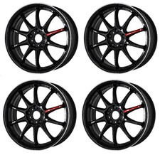 Work Emotion Zr10 Wheels 19x9.5j23 5x114.3 Blackdiamondblklc Set Of 4