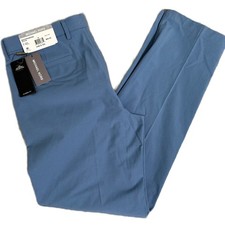 Michael Kors Mens Bedford Stretch Classic Fit Chino Pants Sky Blue 34 x 32  95