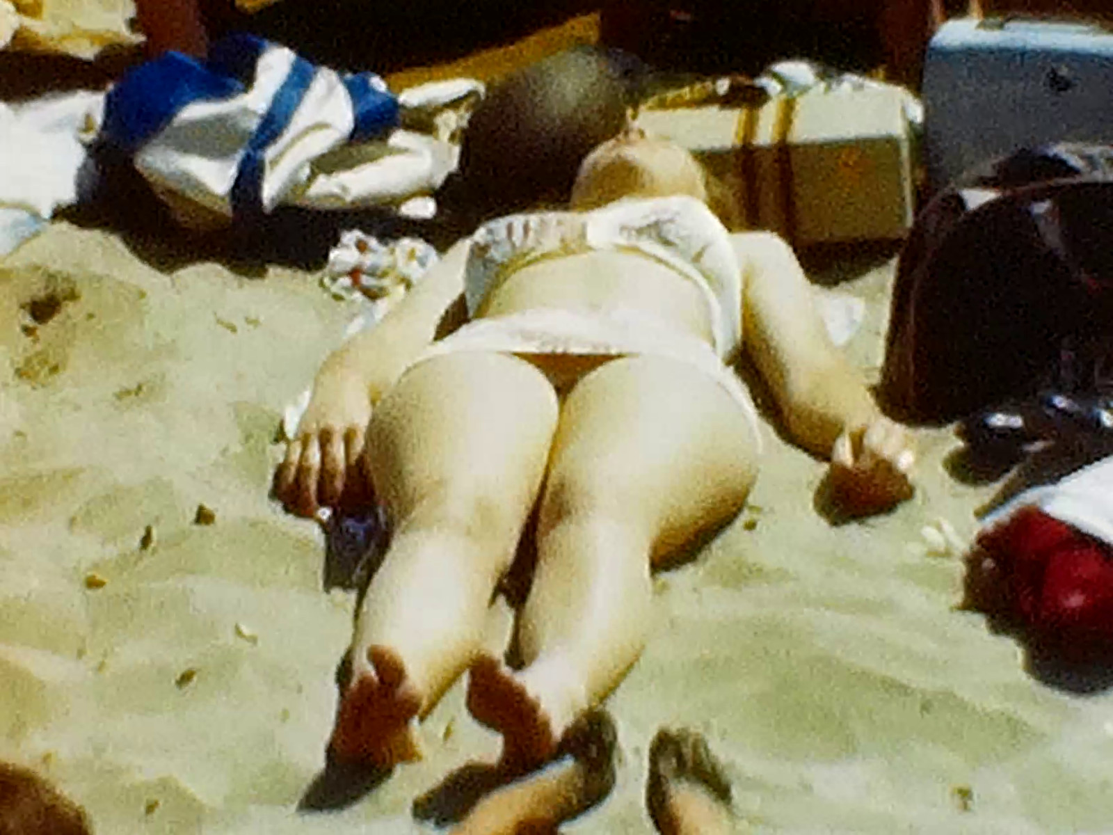 8mm Film 1949 Santa Cruz Beach Boardwalk 1940s Home Movie California People