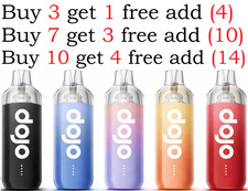 Vaporesso Dojo Blast 10K Prefilled Pod Kit 2ML 20mg Rechargeable Vape Kit OR Pod
