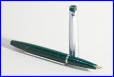 Penne Füller OSMIA 25 Anni '70 In Verde E Acciaio Con Rigida In Acciaio