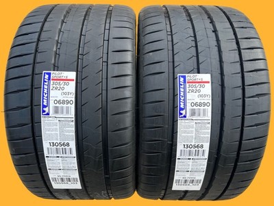 Set of TWO BRAND NEW 305/30ZR20 Michelin Pilot Sport 4S PS4S Tires