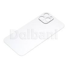 Clear Back Glass Battery Cover for Apple iPhone 12 Pro Max Transparent