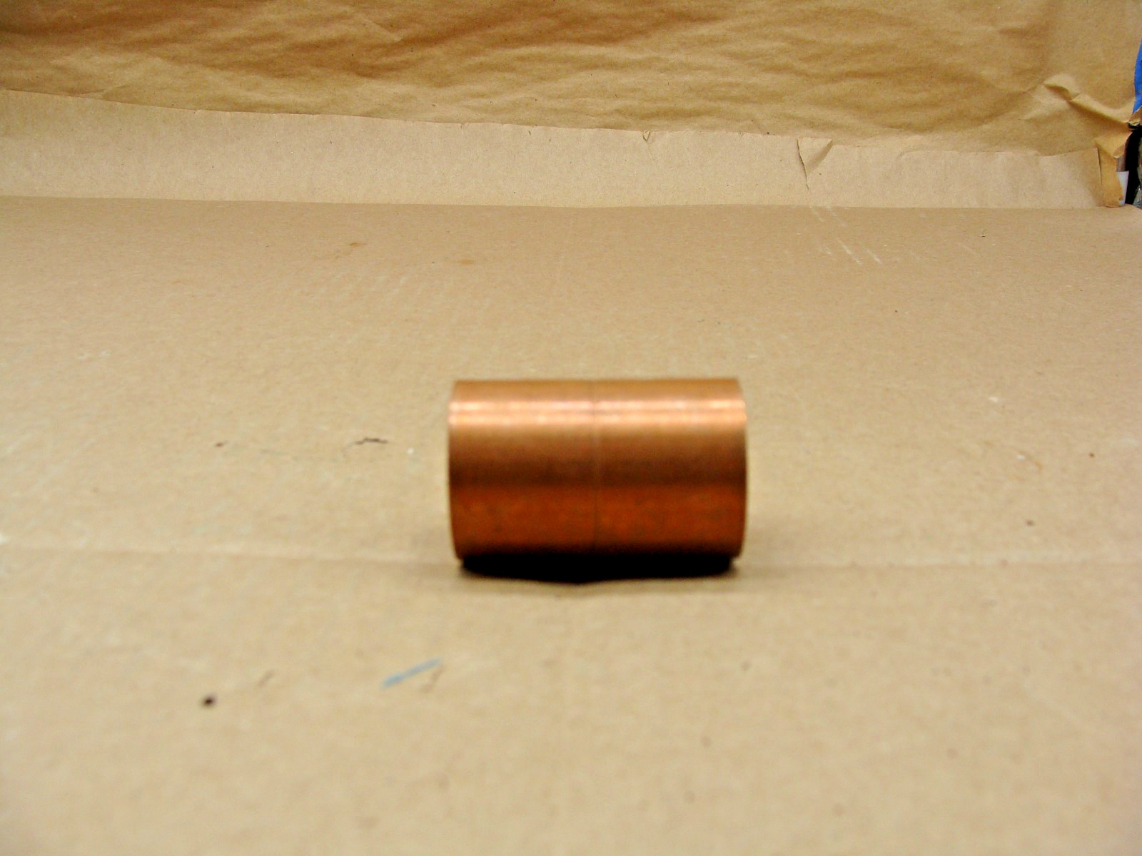 1" COPPER COUPLING FITTING "LOT OF 4"