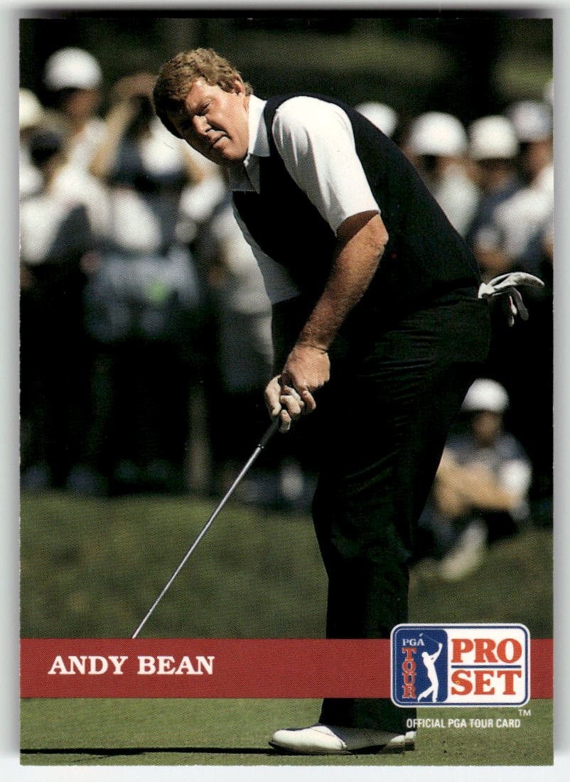 1992 Pro Set PGA Tour Andy Bean #68