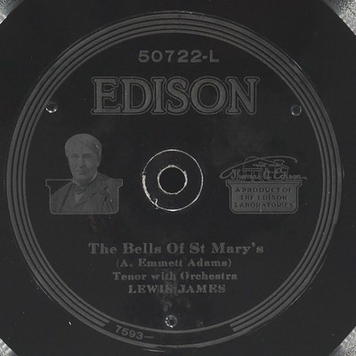 MARGARET FREER LEWIS JAMES Pickaninny Rose / Bells St. Mary'S EDISON 50722 VG 78