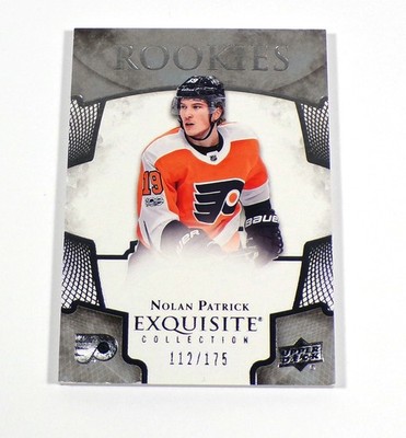 2017-18 Upper Deck Equisite Nolan Patrick Rookie #R29 112/175 Flyers