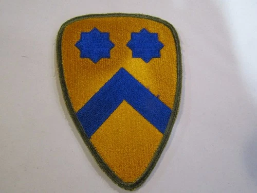 VINTAGE MILITARY PATCH WW2 TO VIETNAM ERA US ARMY 2ND AIR CAVALRY DIVISION #2