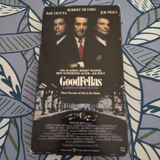 Goodfellas VHS, 1991, Closed Captioned 