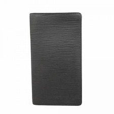 6ba0126 k Louis Vuitton Long Bill Holder Epi Porte Cartes Cr dits M63212 Noir Us