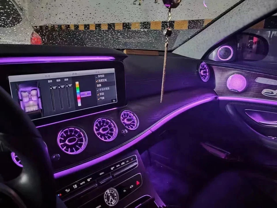 Altavoz de ventilación de aire con luz ambiental interior W222 para Mercedes Clase S S550 S500 S63 Foto 2 de 4