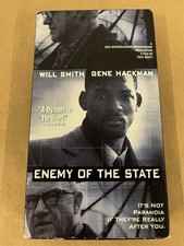 Enemy of the State VHS 1998 Thriller Will Smith Gene Hackman Touchstone