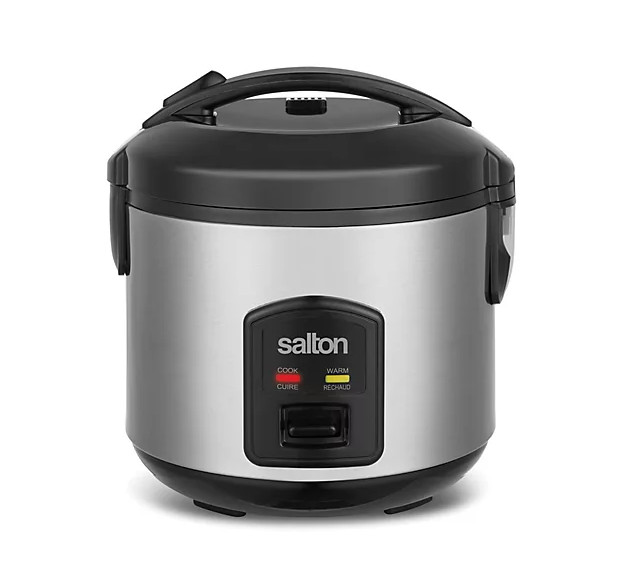 Salton Automatic 8-Cup Rice Cooker & Steamer
