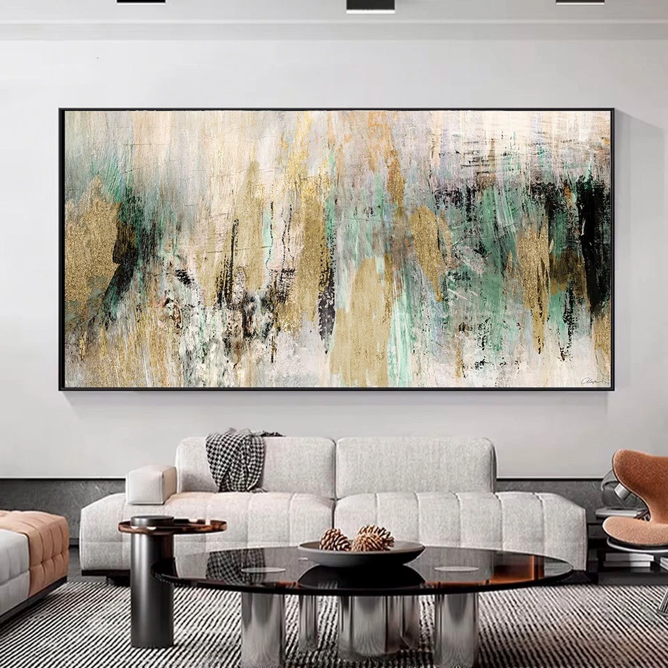 Abstract Canvas Painting Canvas Wall Art Wall Posters Prints Art Wall Pictures - Image 2 of 4