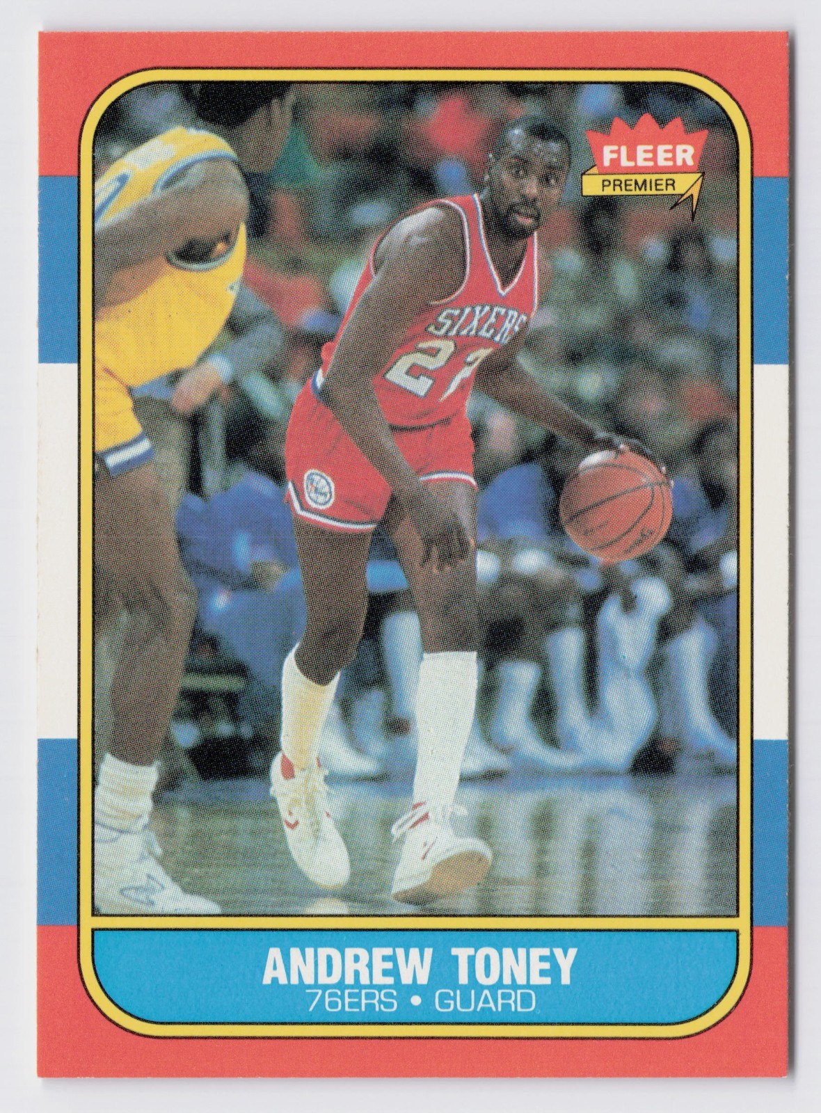 1986-87 Fleer Andrew Toney #114 PHILADELPHIA 76ERS