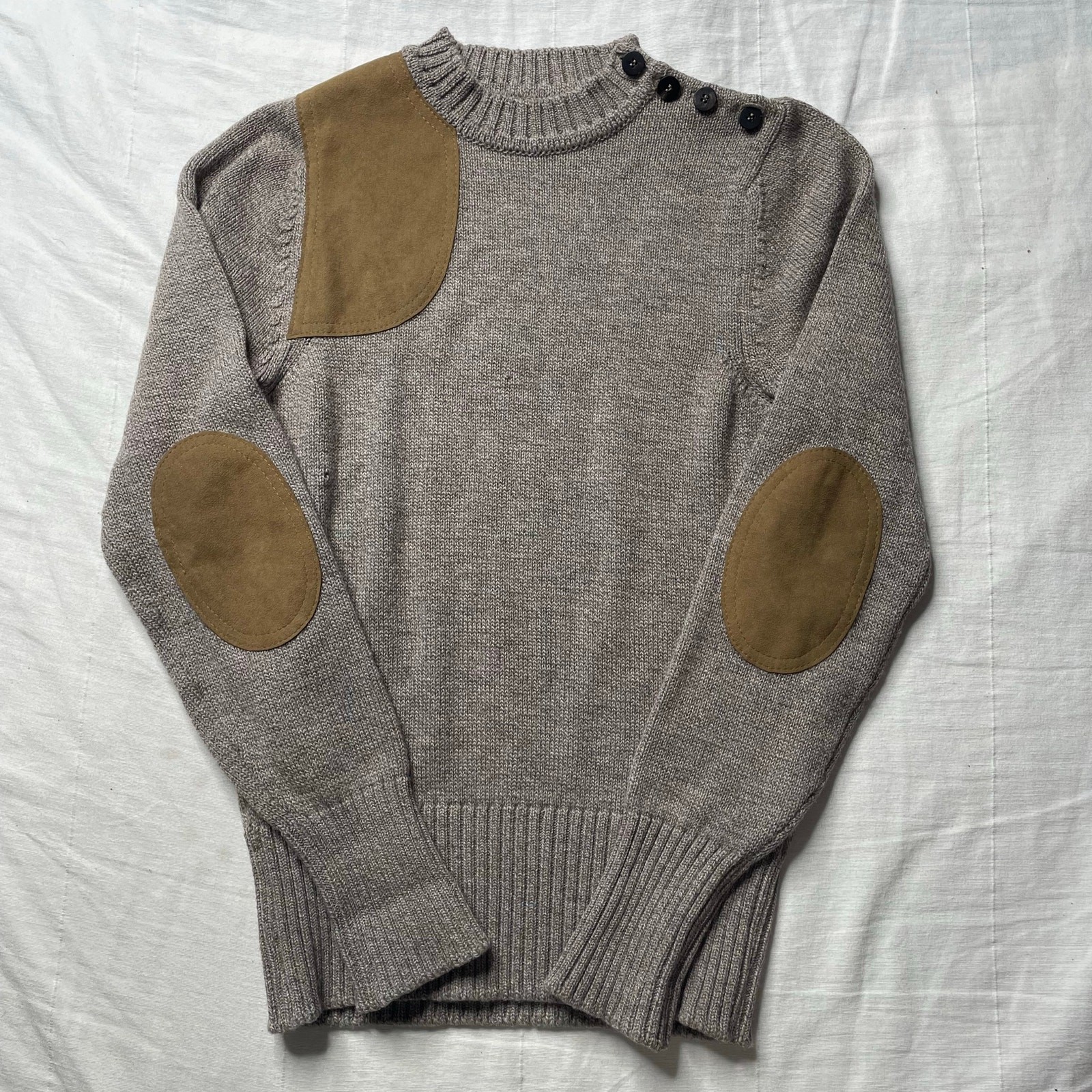 Purdey Knit Sweater Pure New Wool Made in Scotland No Size Tag