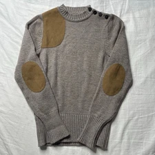 Purdey Knit Sweater Pure New Wool Made in Scotland No Size Tag