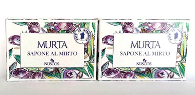 MURTA - 2X Naturseife aus Sardinien mit ätherischem Myrtenöl
