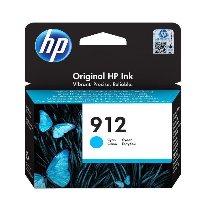 HP 912 cyan fini les lignes blanches sur votre imprimante OfficeJet Pro 8010