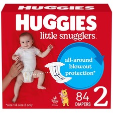 Huggies Little Snugglers Diapers - Size 2 - 84ct 0.21 per diaper