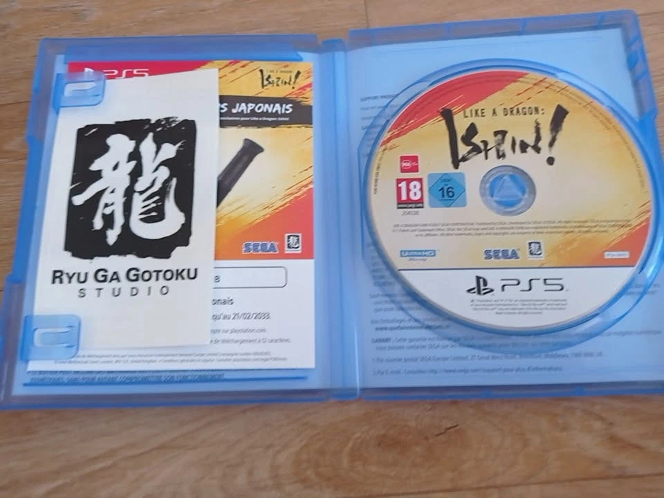 LIKE A DRAGON : ISHIN ! PS5 TBE PAL FR, photo 3 sur 4