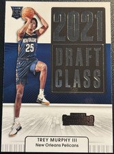 2021-22 Panini Contenders Draft Class Trey Murphy III #17 Pelicans Card!