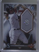 2018 Bowman Chrome 2017 AFL Fall Stars Relics 70/99 Braden Bishop #AFLR-BB 0jd0