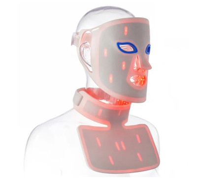 Lifepro RevitaGlow Pro LED Red Light Therapy Mask Facial Device for FACE & NECK