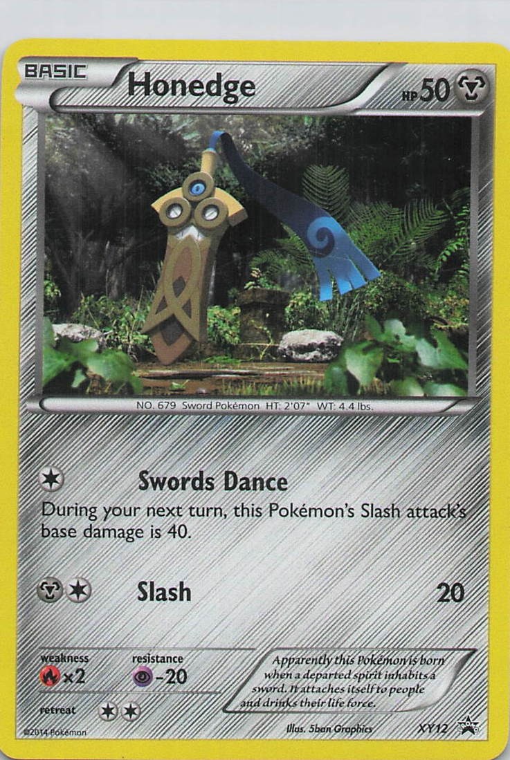 Honedge - Holo Promo XY Promos XY12 MP