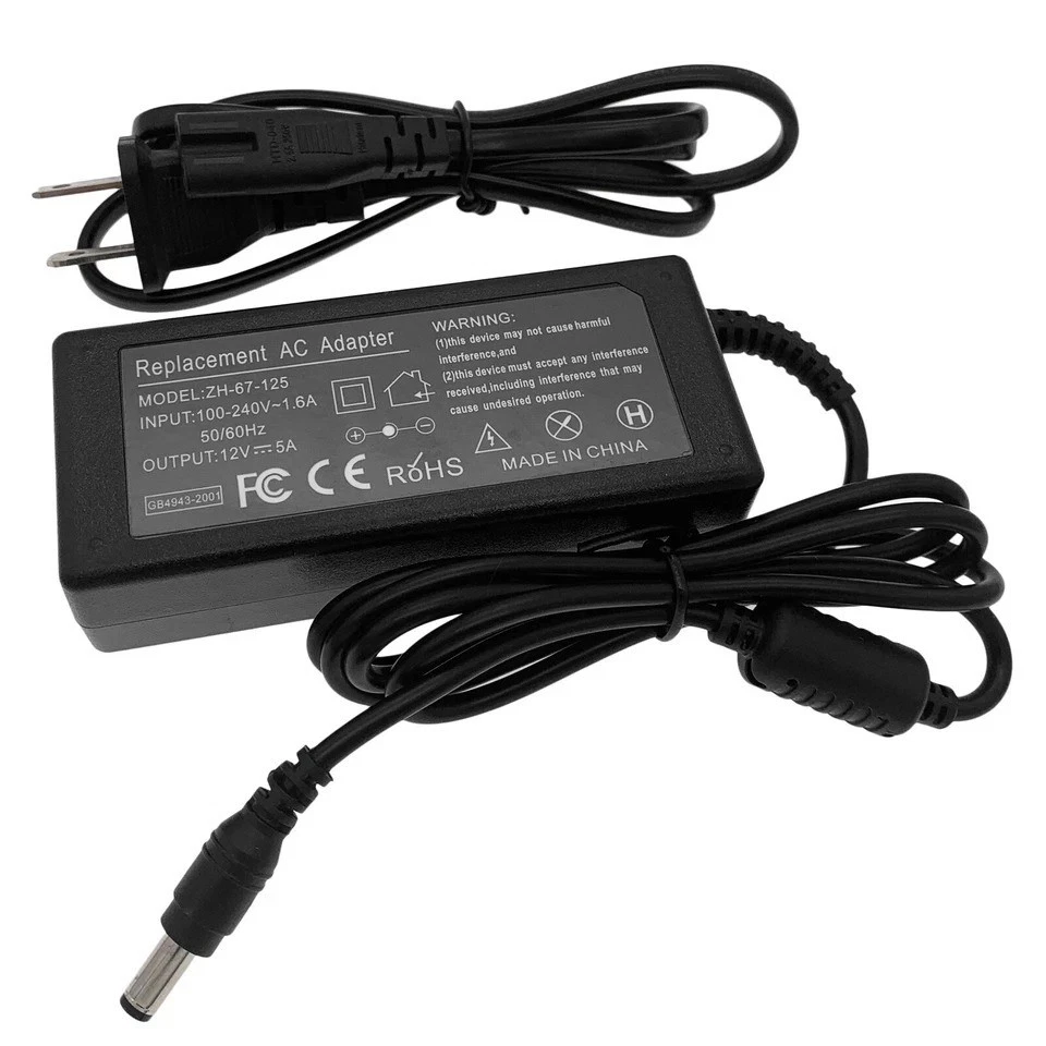 AC Adapter For Acer ED270 ED270R ED270U ED320Q LED Monitor Power Cord Charger - Image 4 of 4