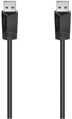Hama Adapter / Kabel / Stecker USB 2.0 Kabel schwarz (1,5m)
