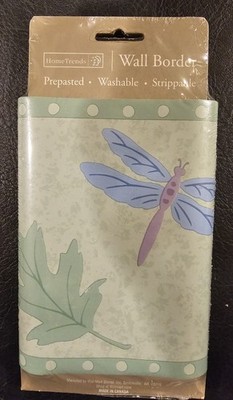 HomeTrends Garden Collage Wall Border Roll