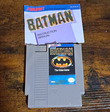 Sunsoft Batman: The Video Game NES NTSC-U/C Manual Included Action/Adventure