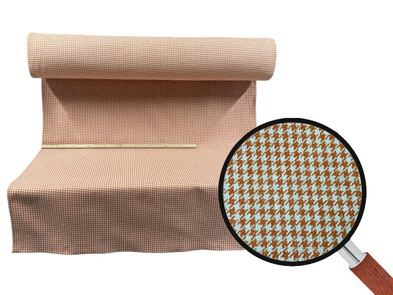 Porsche Pepita Houndstooth 911 Stoff Fabric Tissu Tela