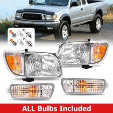 For Toyota Tacoma 2001-2004 Chrome Headlightscorner Signal Lightsbumper Lamps For Toyota Tacoma 2001-2004 Chrome Headlightscorner Signal Lightsbumper Lamps