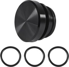 Universal Cigarette Lighter Socket Cover Cap, Aluminum Plugs Car Color: 1 PCS