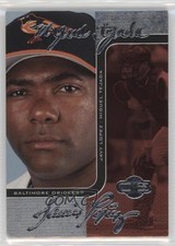 2006 Co-Signers Changing Faces Silver Red 95/100 Miguel Tejada Javy Lopez #5 3c7