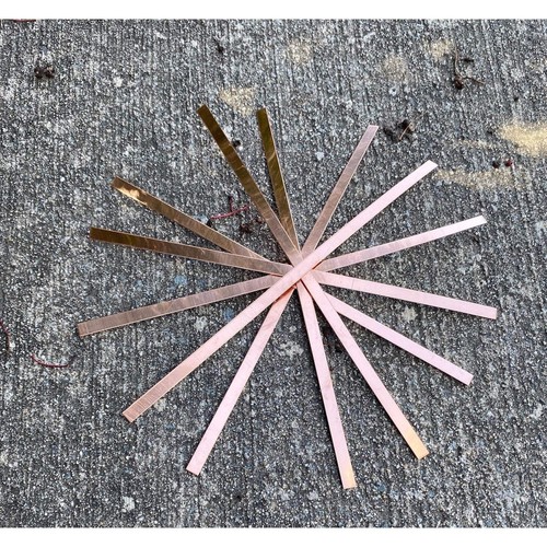 8"x.25" Thin Copper Stamping Strips, 16oz Copper (10 Pack) - Bild 4 von 6